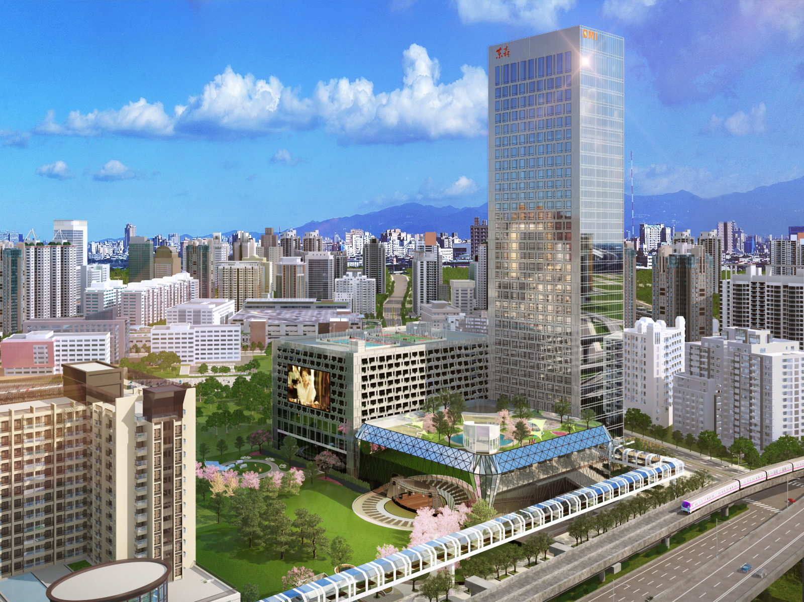 東森集團企業總部示意圖