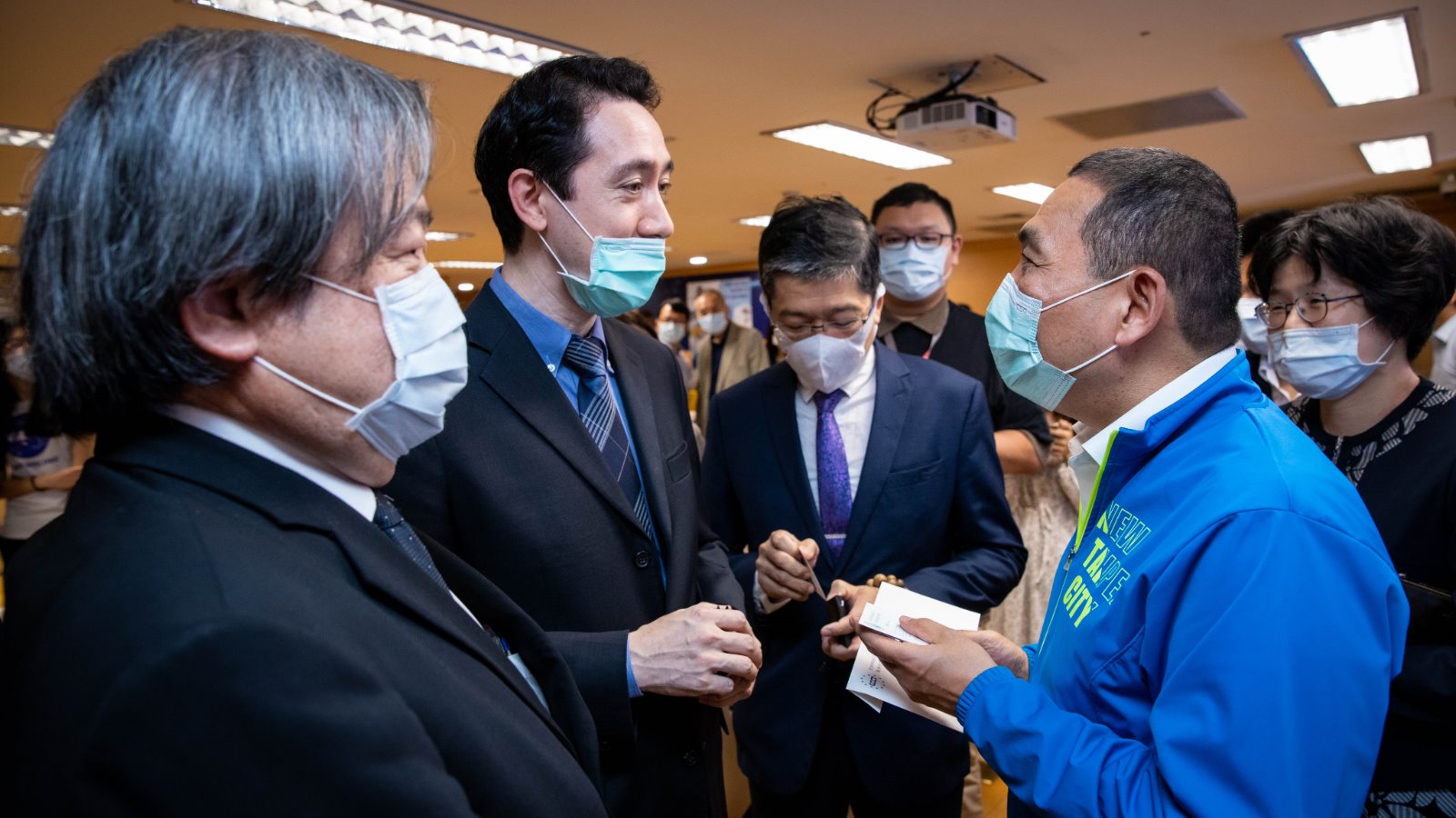 109年國際視訊採購商洽會啟動記者會貴賓互動
