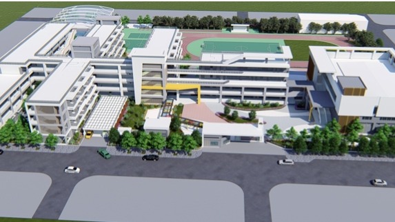 校舍全區鳥瞰示意圖