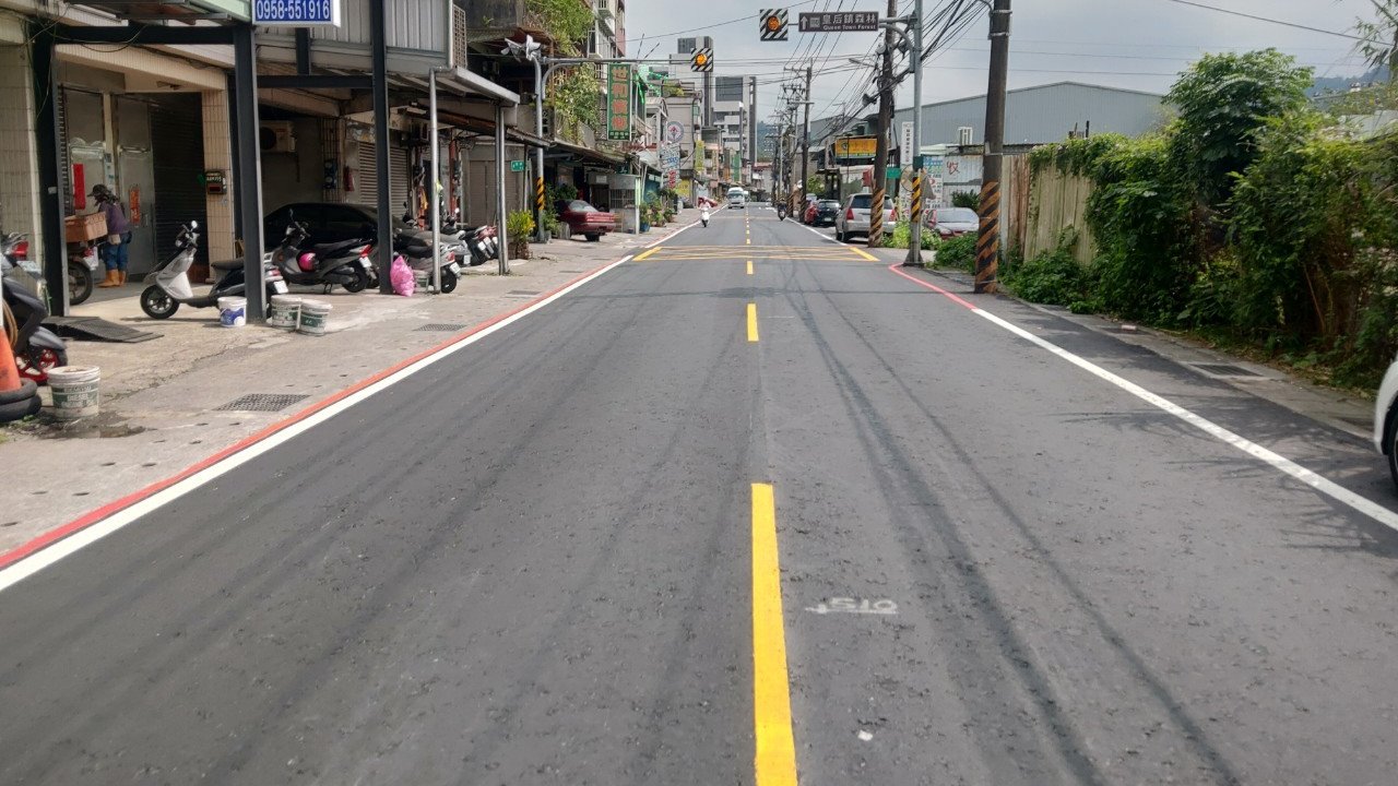 三峽區橫溪路改善照
