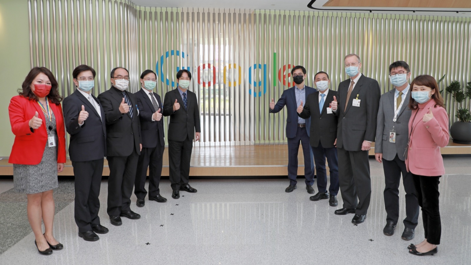 市長出席Google板橋全新辦公園區開幕活動