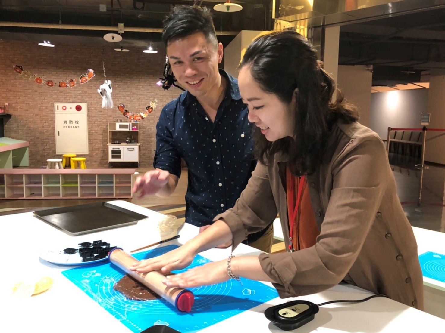 108年未婚聯誼第四場次-參加者手烤小熊餅乾