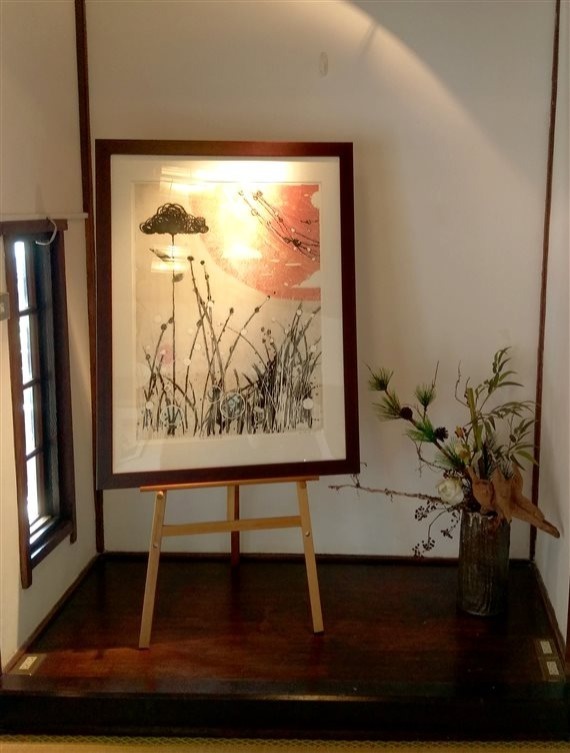 「這朵雲-劉裕芳夏日展」展場一隅