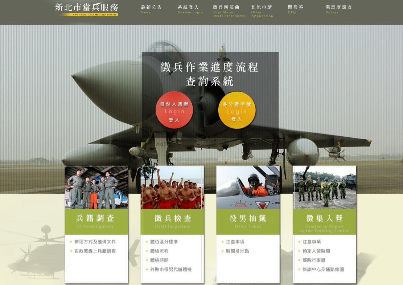 徵兵整合系統官網