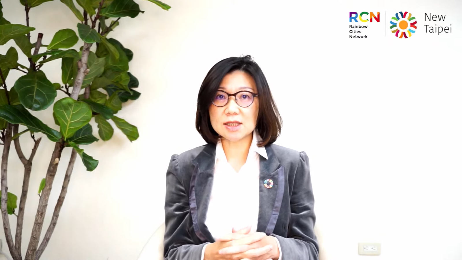 新北市以新成員身分發表入會演說