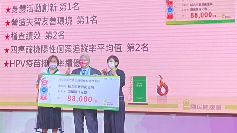 110年全國保健會議頒獎典禮