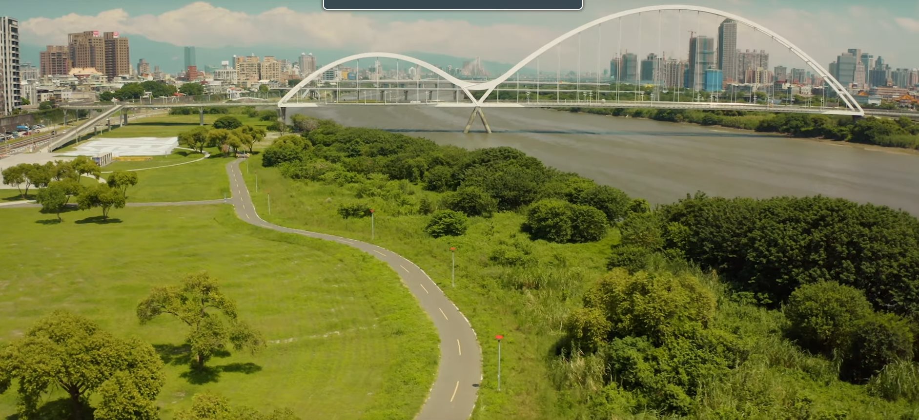 新月橋自行車道改善 更靠近自然美景