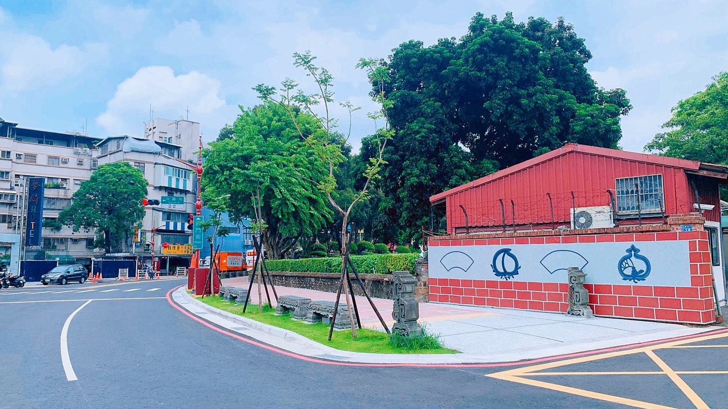 板橋區府中路改善後