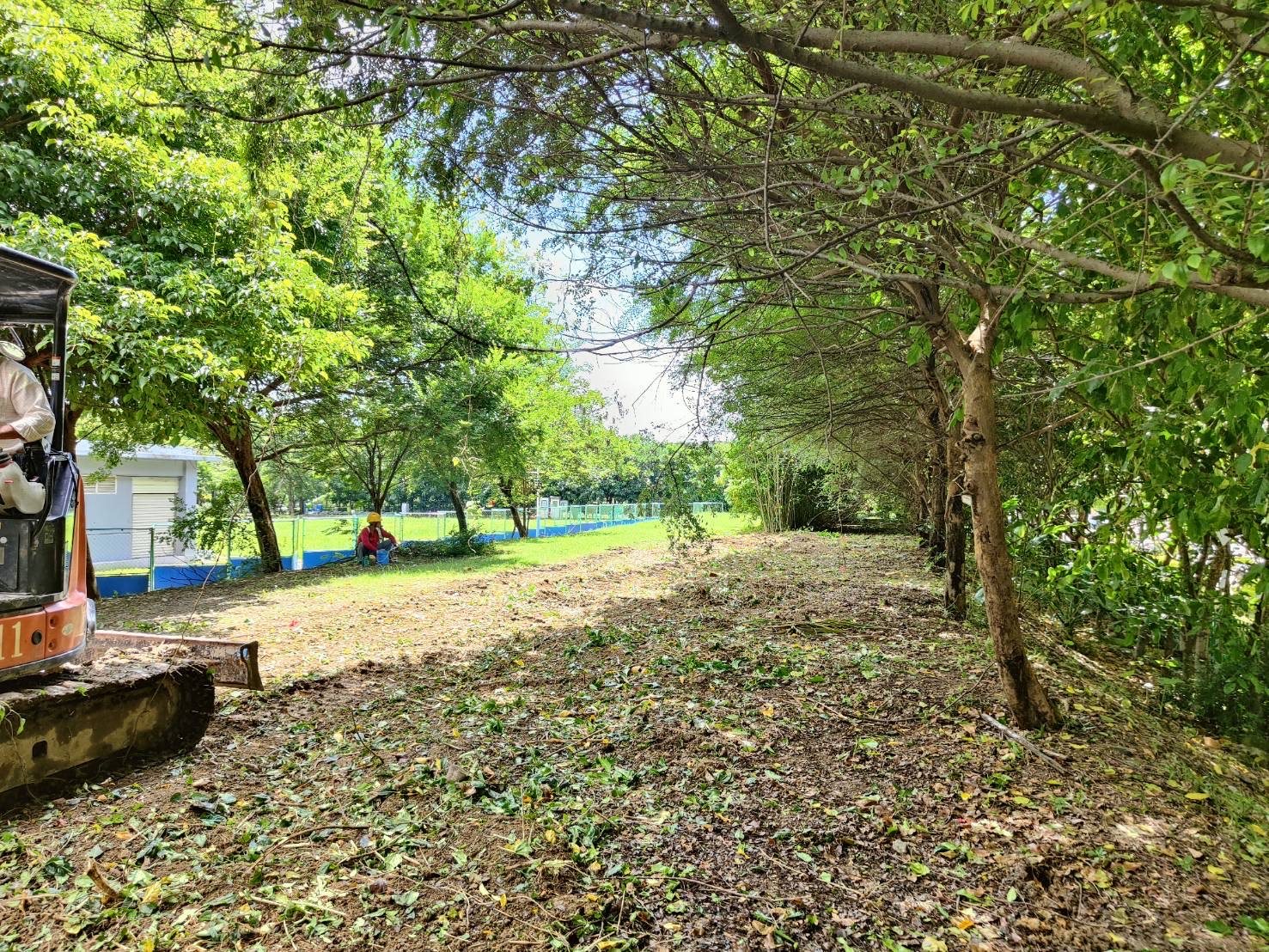 北大污水廠釋約720坪綠地打造花草公園