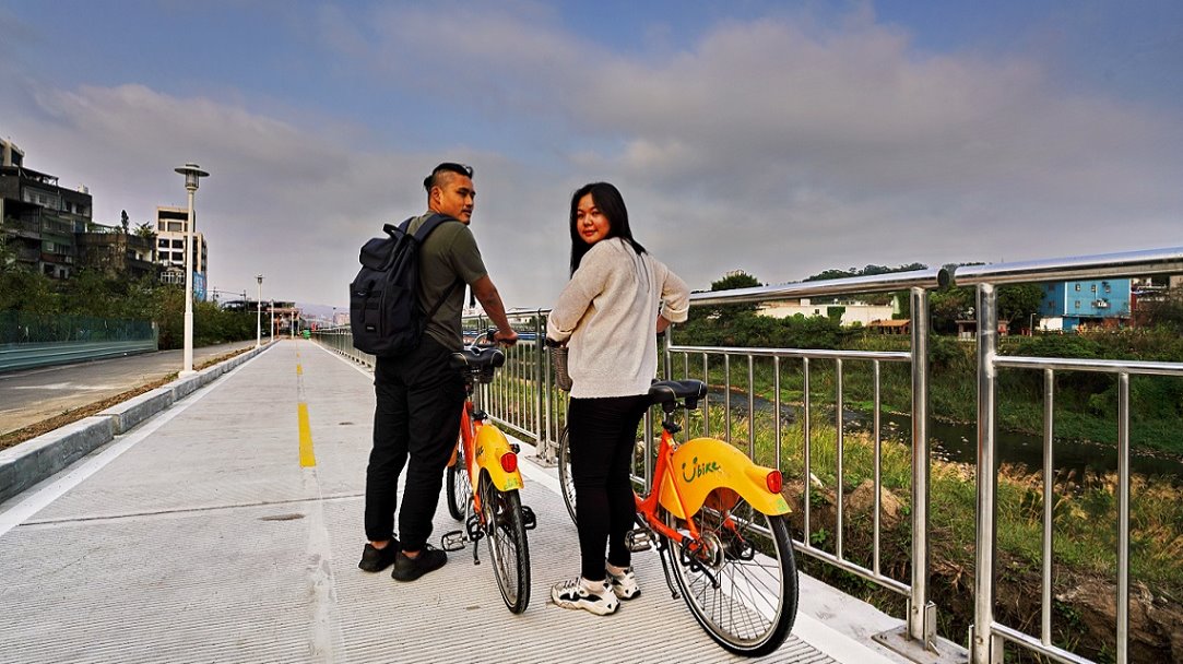 打造三峽河友善通自行車通行環境