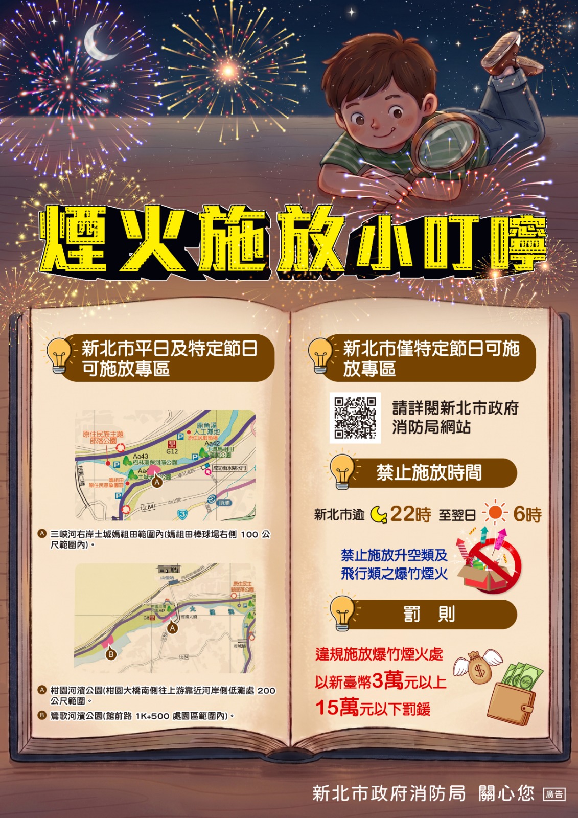 施放小叮嚀