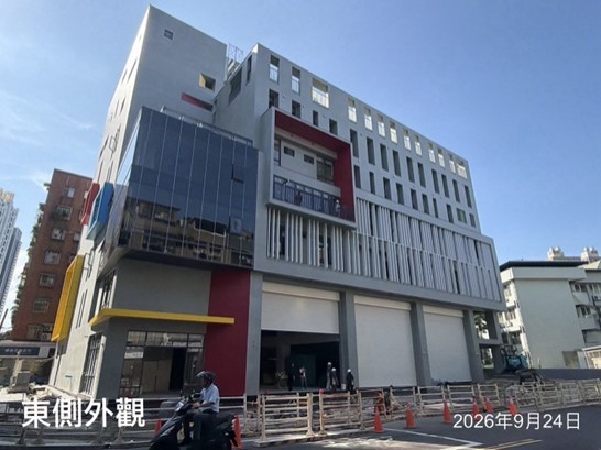 消防局第一大隊、海山中隊暨莒光分隊施工情形