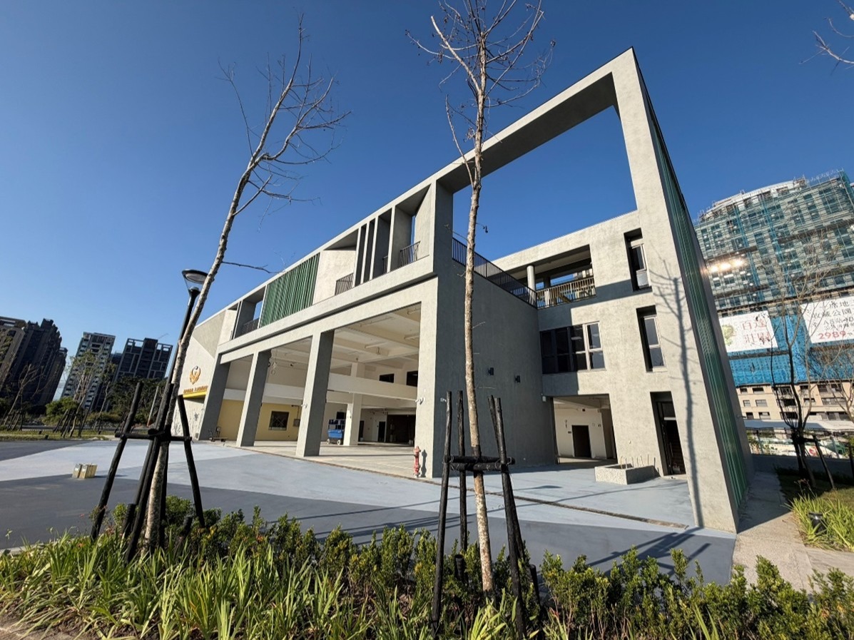 新建消防局第二大隊泰山分隊外觀